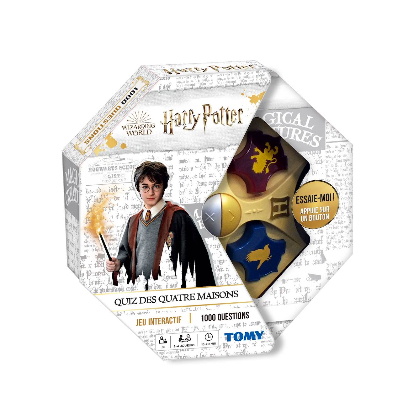 Jeu Harry Potter - Le Quiz Des 4 Maisons Multicolore