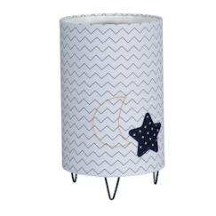 -Lampe à poser pieds métal en coton - hello