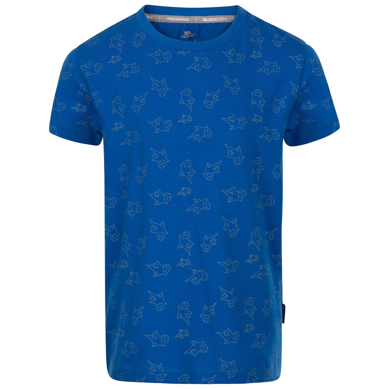 T-shirt Coton Sharky Bleu