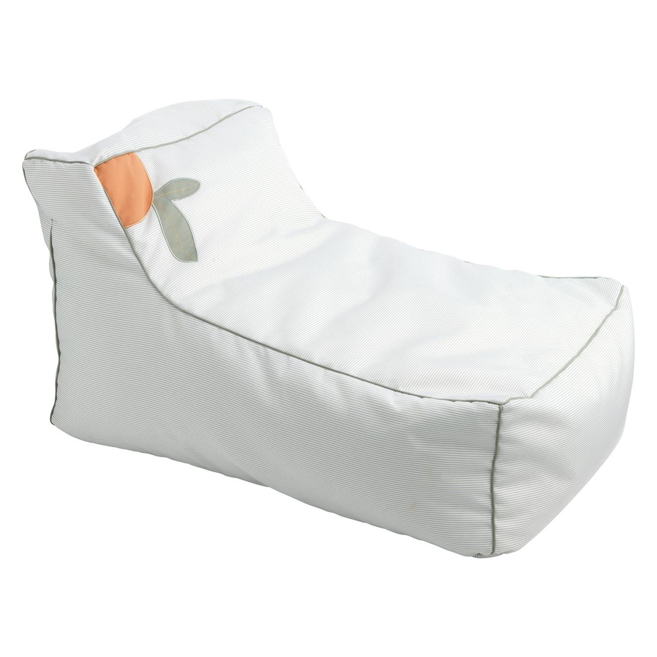 Fauteuil Pouf En Polyester Vert Tilleul