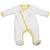 Pyjama bébé en velours - babyfan Blanc/gris+Blanc/jaune 5 - vertbaudet enfant 
