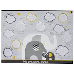 Linge de maison et décoration-Décoration-Pêle-mêle 12 photos éléphants - babyfan