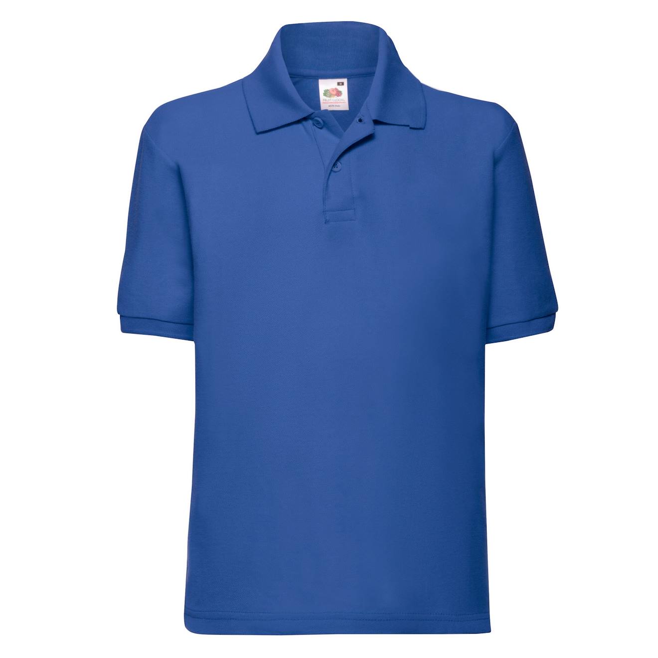 Polo Polyester 65/35 Bleu Roi