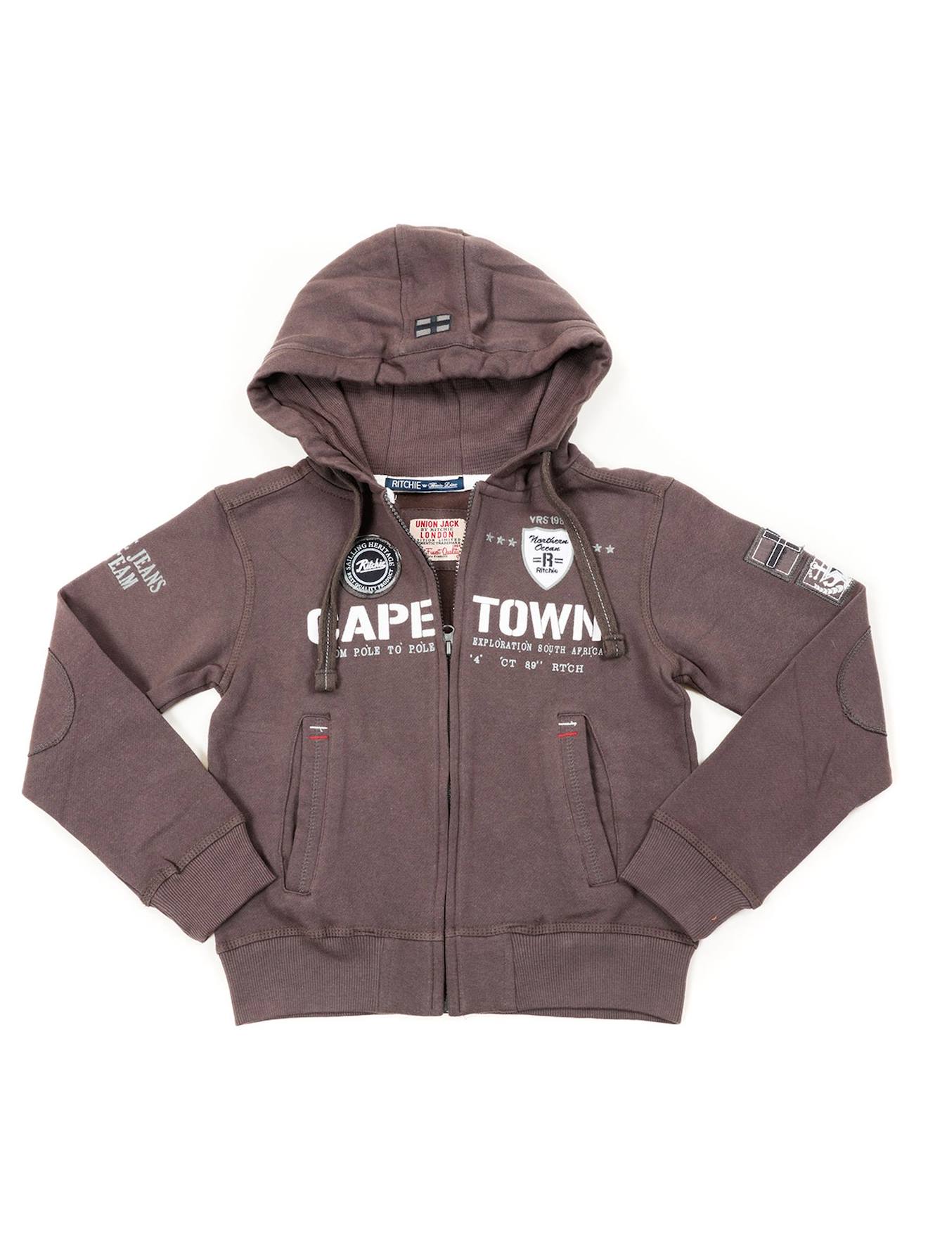 Sweat Zippe Wine Boy Gris