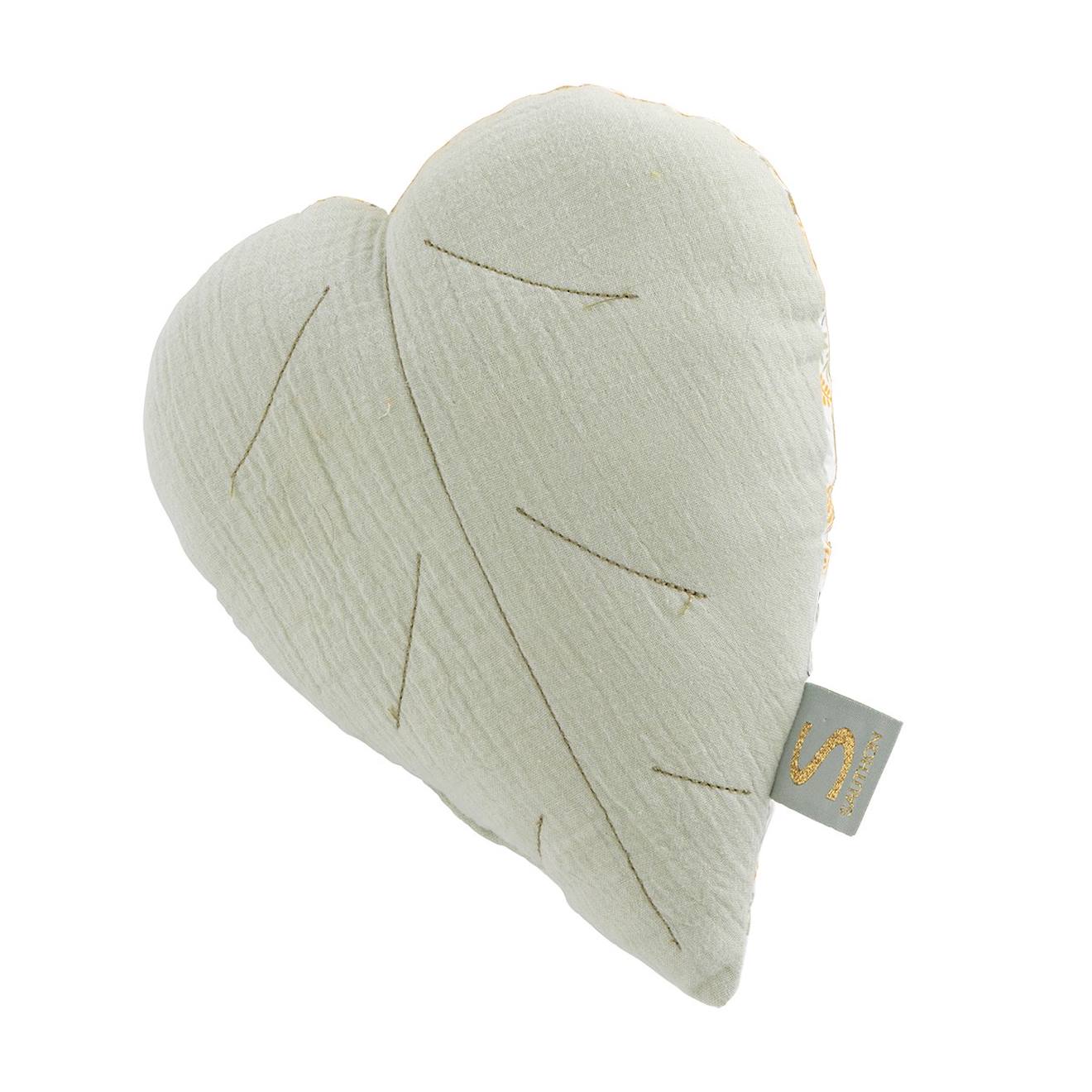 Coussin Déco En Coton Vert Tilleul