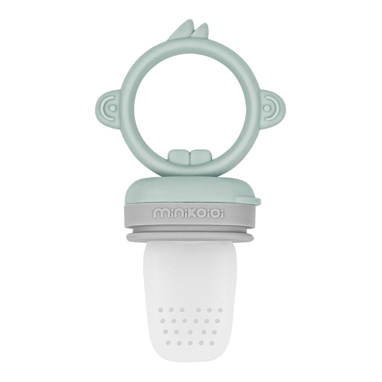 Grignoteur Bébé En Silicone Innovant Vert Amande