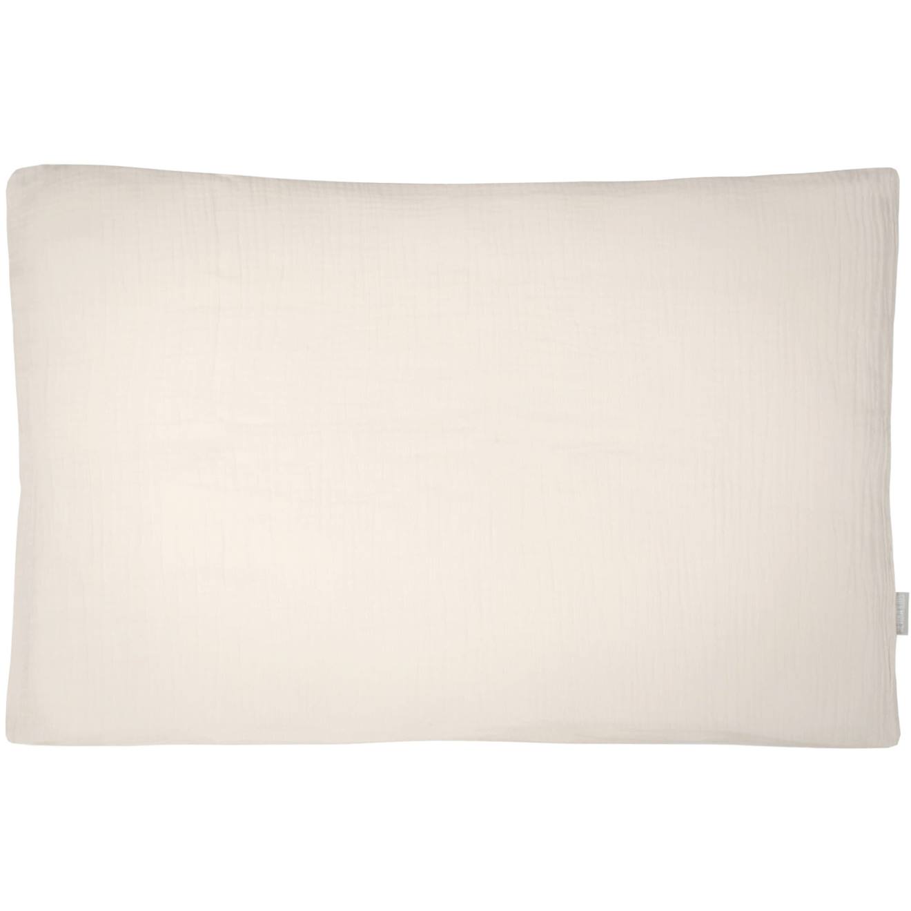Taie D'oreiller En Gaze De Coton Jeanne Beige
