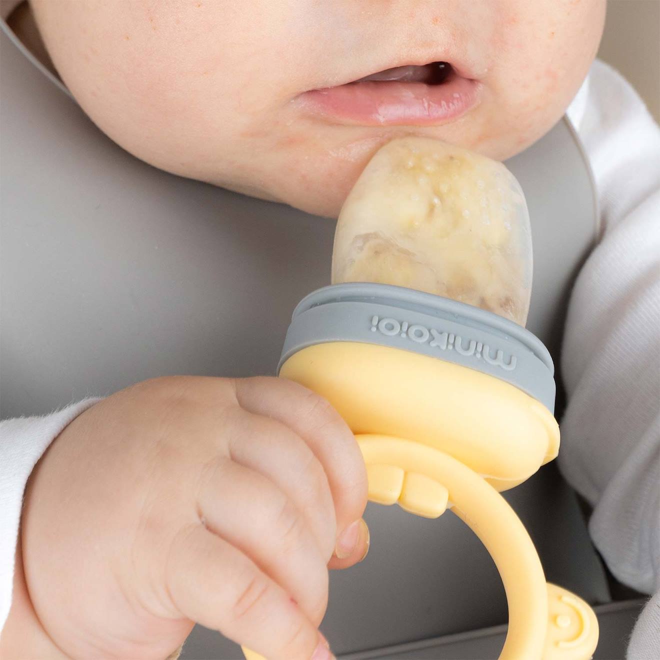 Grignoteur Bébé En Silicone Innovant Nude (Minikoioi) - Image 2
