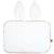Oreiller plat lapin en gaze de coton jeanne Beige+Blanc+Blanc à pois or+Bleu+Camel+Écru+Gris clair+Terracotta+Vert de gris 6 - vertbaudet enfant 
