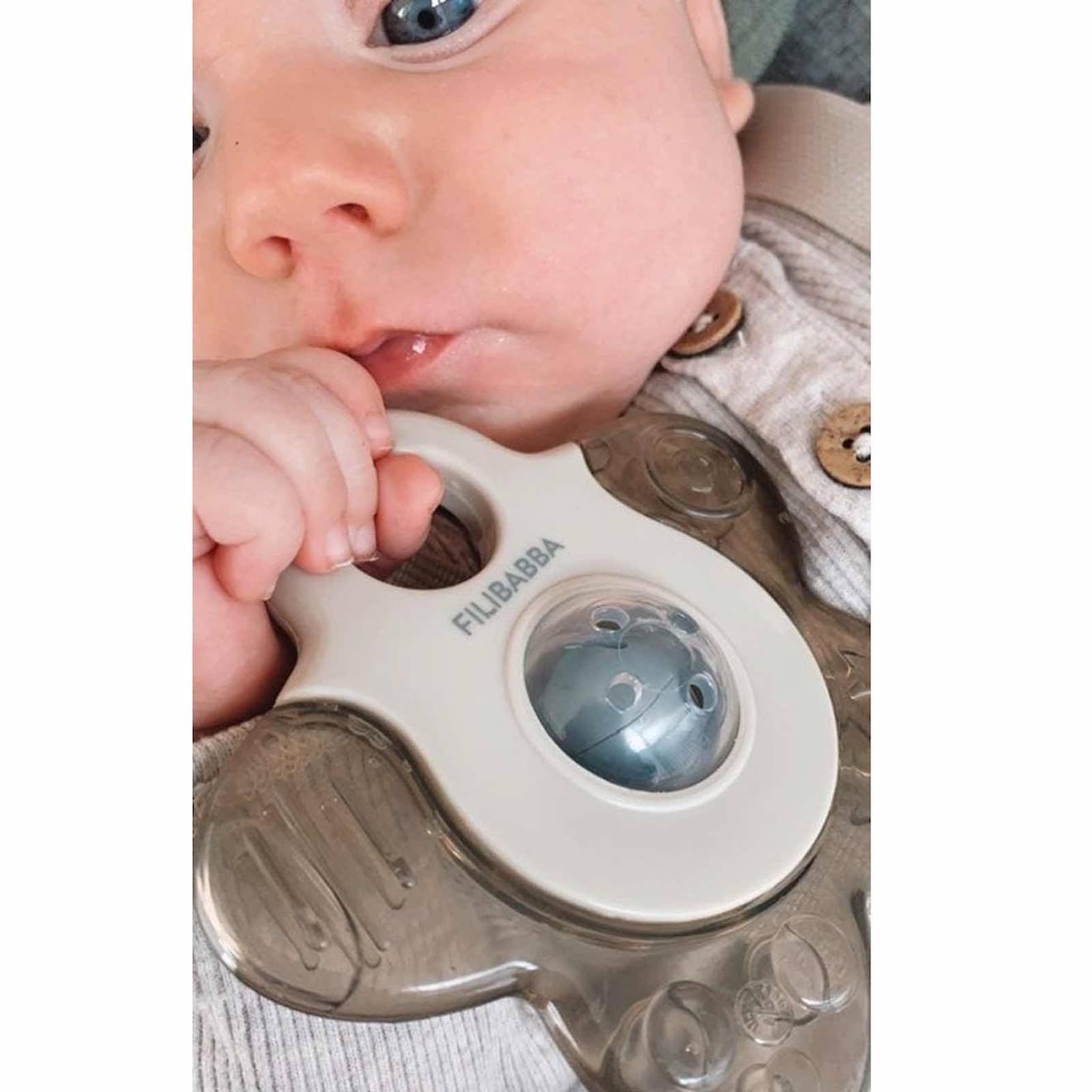 Lot De 2 Anneaux De Dentition Réfrigérants Étoiles Rose (Filibabba) - Image 2