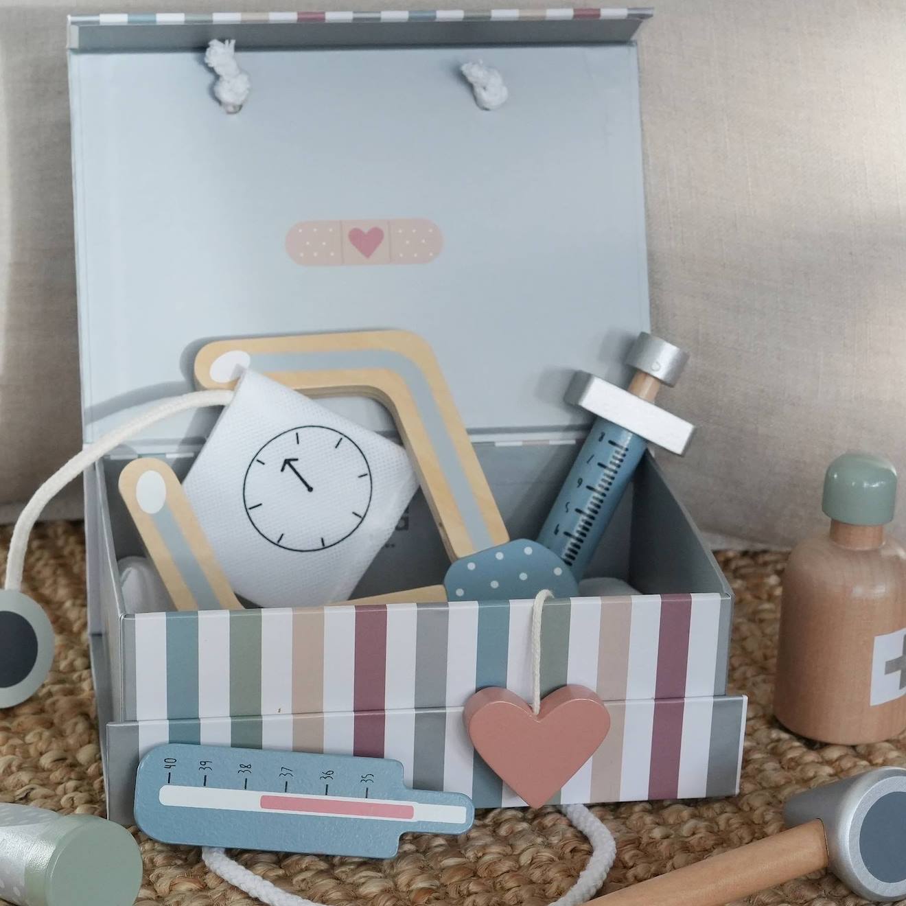 Mallette médicale en cuir Elite Bags Doctor's