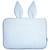 Oreiller plat lapin en gaze de coton jeanne Beige+Blanc+Blanc à pois or+Bleu+Camel+Écru+Gris clair+Terracotta+Vert de gris 18 - vertbaudet enfant 
