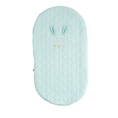 Puériculture-Chancelières, plaid-Plaid-Couvre lit ovale pour berceau en coton - galopin