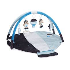 Jouet-Premier âge-Tapis d'éveil et portiques-Tapis d'éveil bébé en velours - lazare