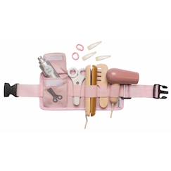 Jouet-Jeux d'imitation-Maison, bricolage et métiers-Jouet en bois - set - ceinture de coiffeur