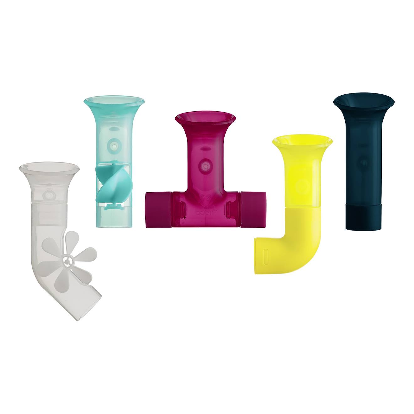 5 Tuyaux Ventouse Avec Accessoires Pour Le Bain Multicolore