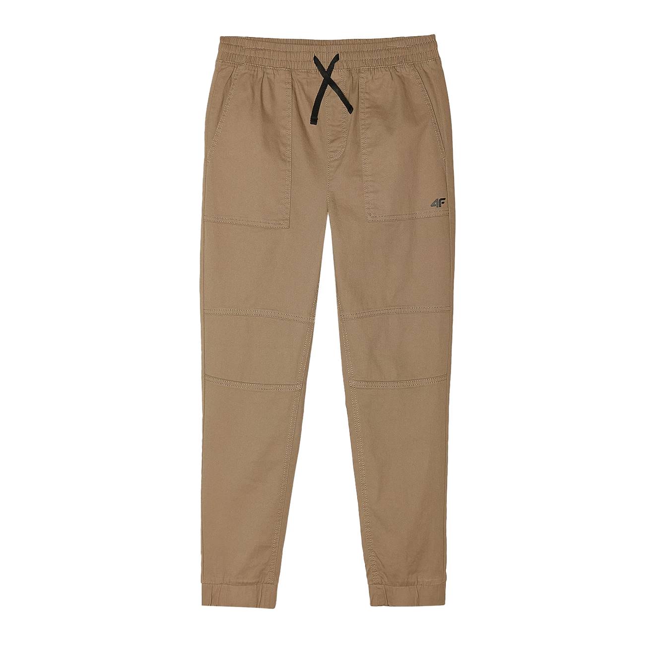 Pantalon Coton Marron