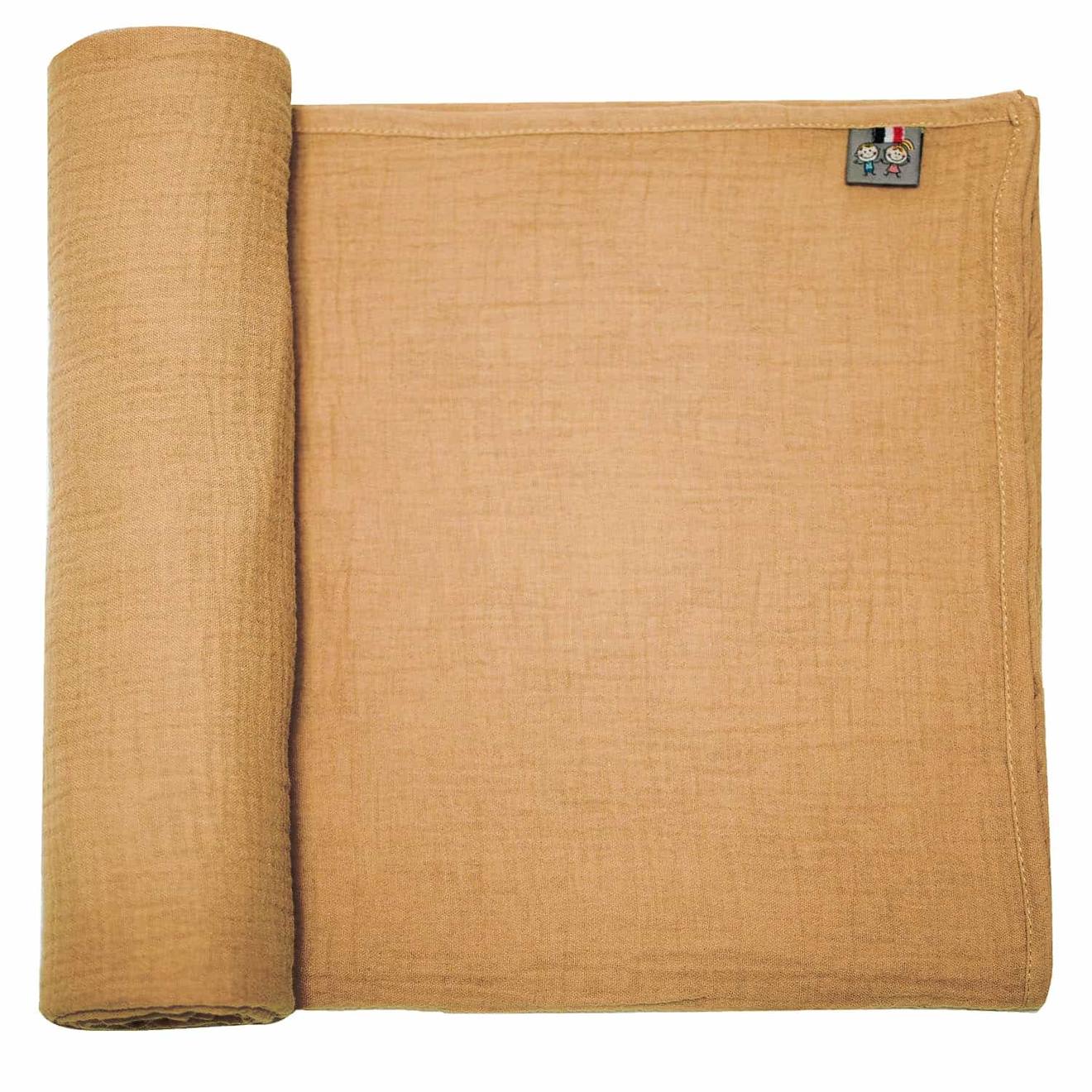 Sevira kids - Maxi Lange En Gaze De Coton Jeanne Camel