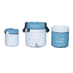 Chambre et rangement-Rangement-Panière gigognes en coton - lazare