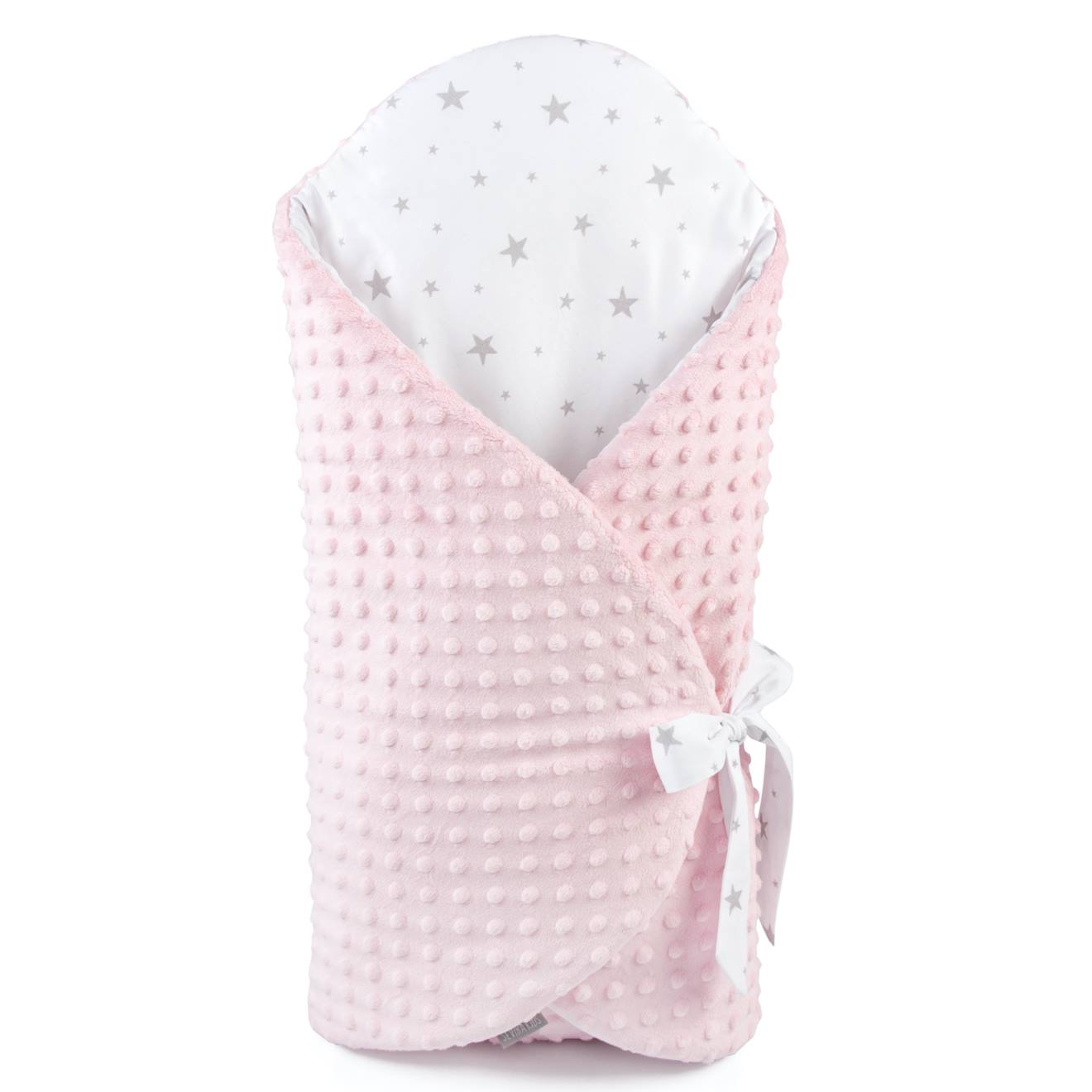 Couverture D'emmaillotage Évolutive Minky Stella Rose