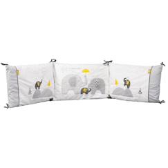 Linge de maison et décoration-Tour de lit déhoussable en coton - babyfan