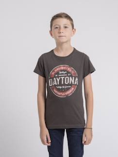 T-shirt col rond pur coton jocoby garçon  - vertbaudet enfant