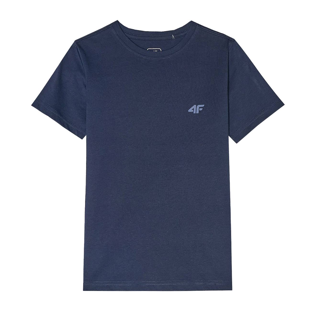T-shirt Coton Bleu Marine