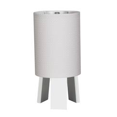 -Lampe de chevet avec pied en coton - timouki