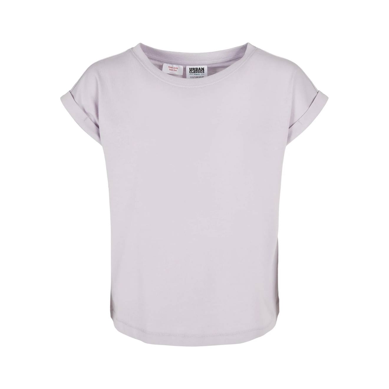 T-shirt Coton Bio Lilas Clair