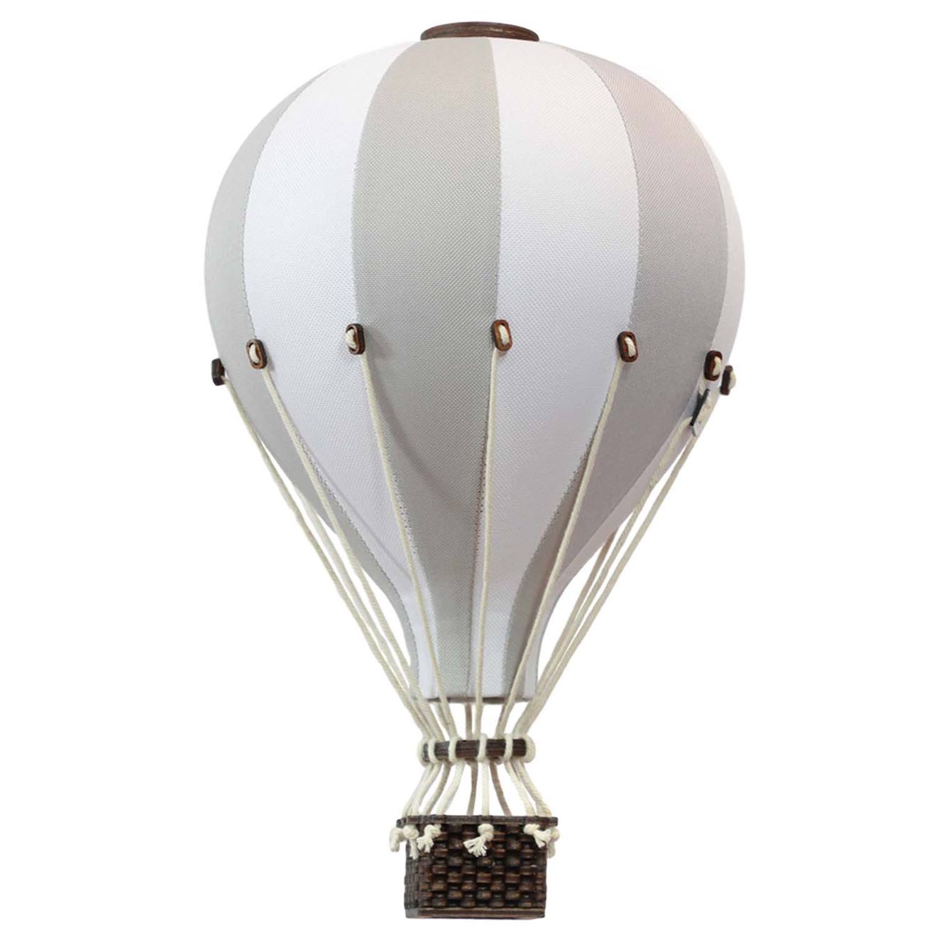 Montgolfière Décorative - Taille M Gris Clair