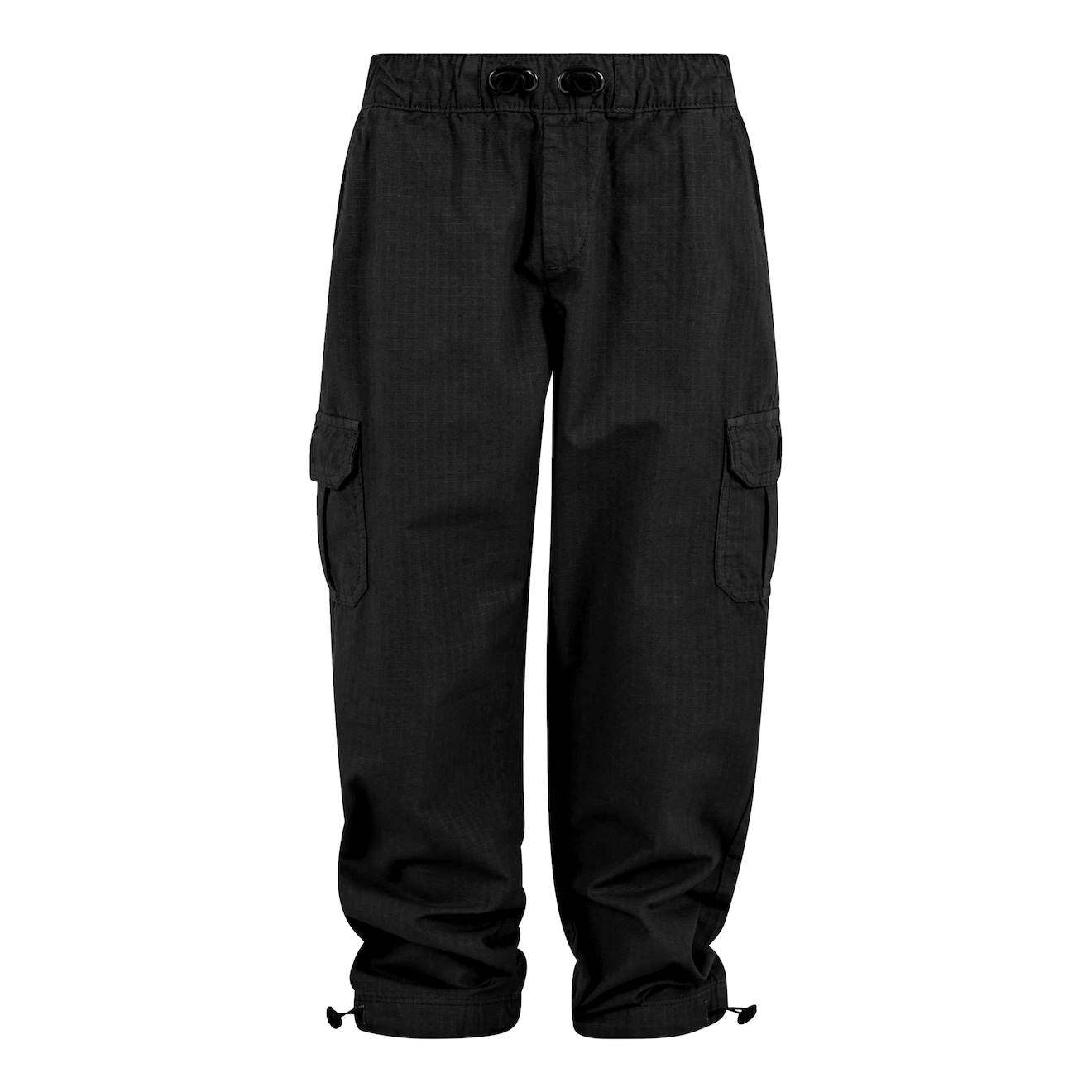 Pantalon À Poches Coton Noir