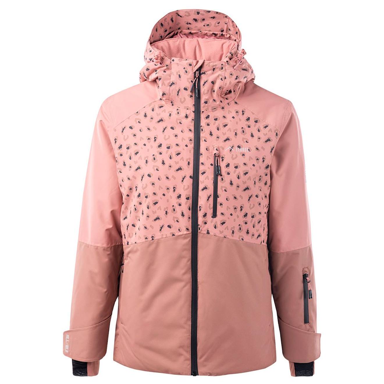 Blouson De Ski Polyester Bergen Rose Cendre / Rose Foncé / Noi