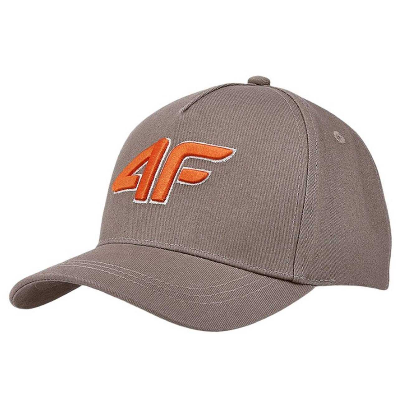Casquette De Baseball Coton Marron Clair