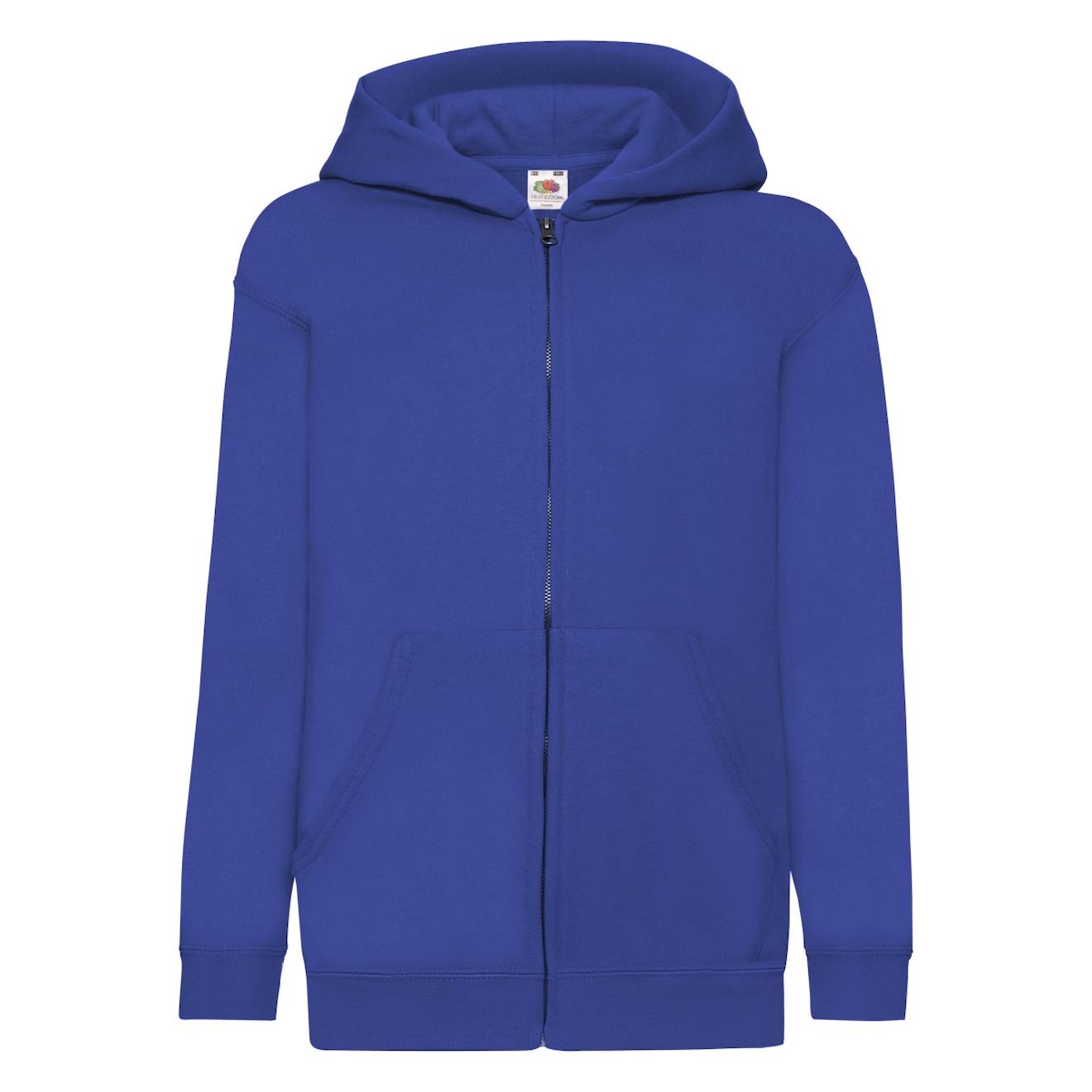 Veste À Capuche Coton Classic Bleu Roi