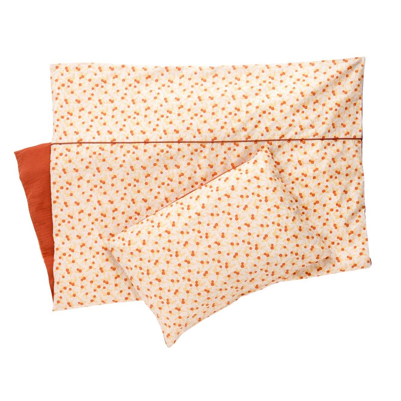 Housse De Couette En Coton Rouge