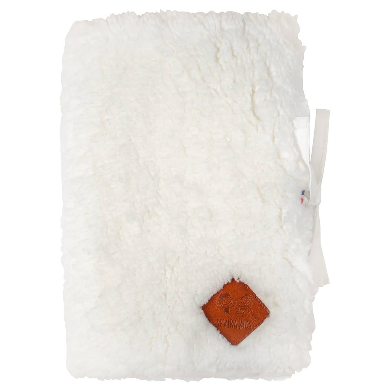 Protège Carnet De Santé En Sherpa Écru