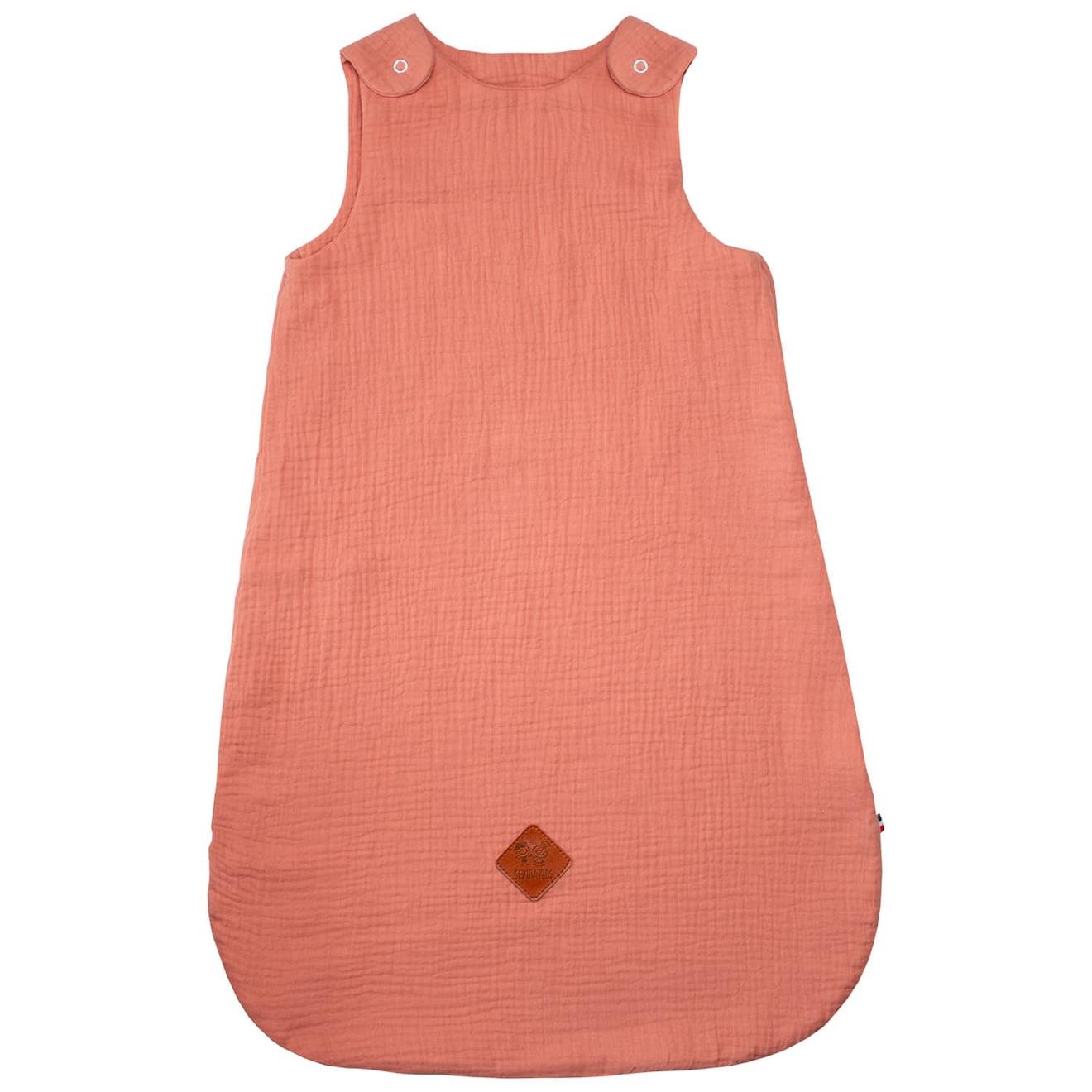Gigoteuse D'été Tog 0,5 En Gaze De Coton Jeanne Terracotta