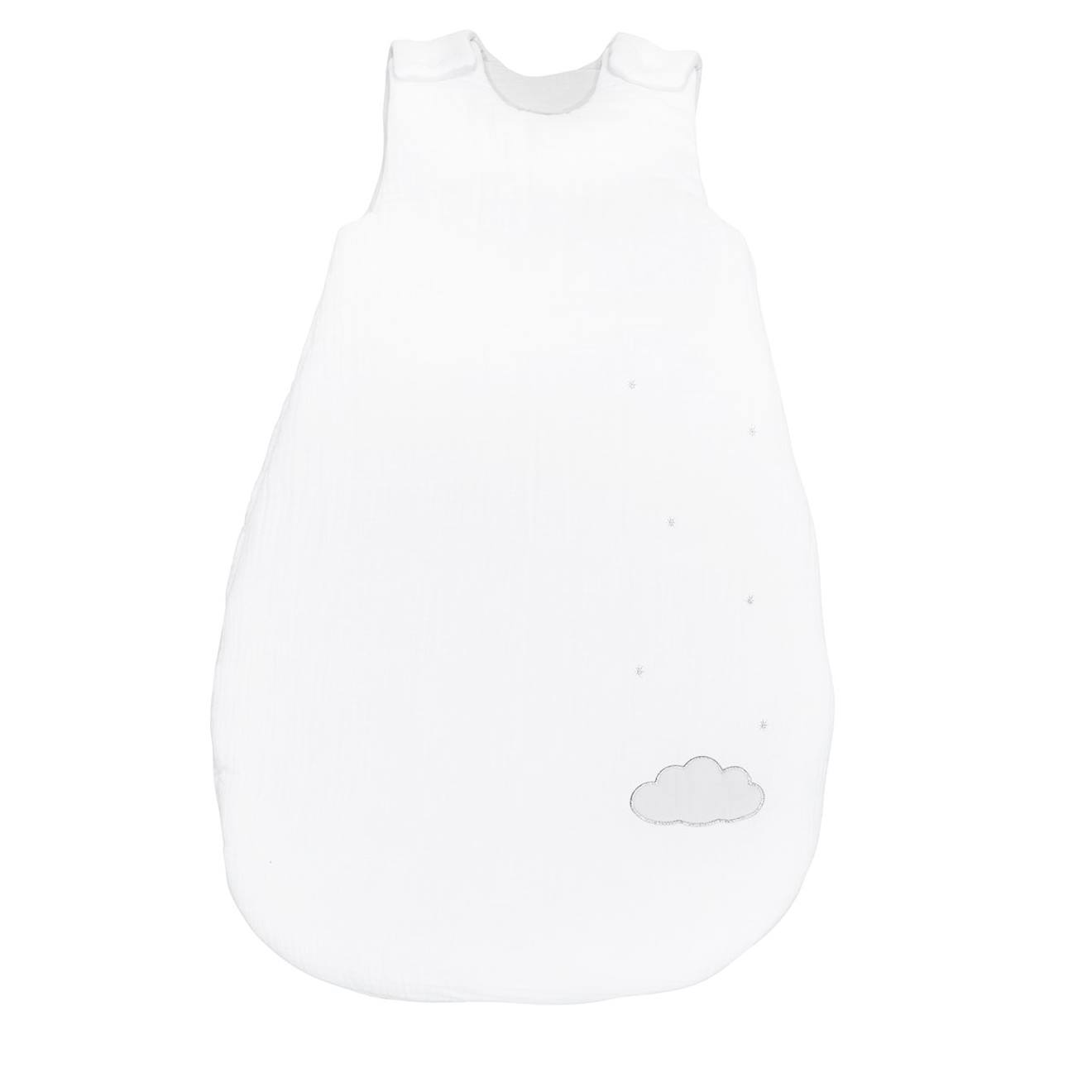 Gigoteuse En Coton - Lily Blanc/gris