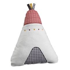 -Coussin déco tipi en polyester - timouki