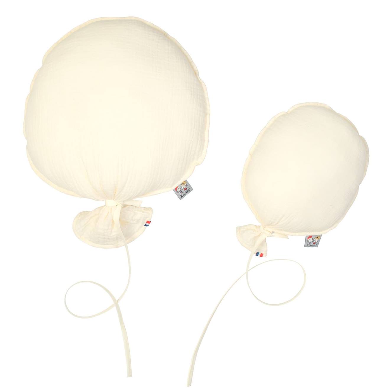 Ballon Mural Décoratif En Gaze De Coton 38cm Écru