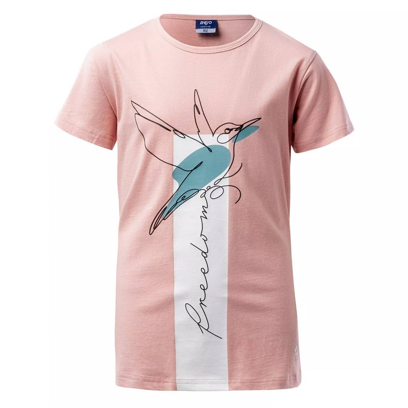 T-shirt Coton Moana Rose Argenté