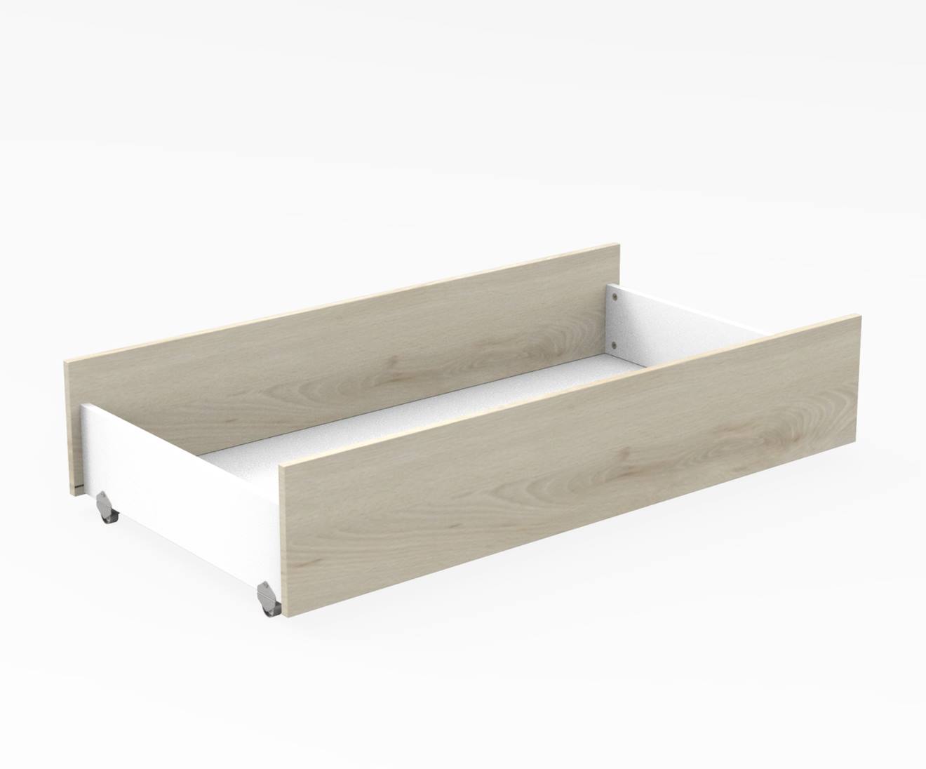 Baby Price - Tiroir Pour Lit Évolutif En Bois Beige
