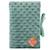 Protège carnet de santé en minky Bleu+Camel+Denim+Écru+Gris+Rose+Vert émeraude 29 - vertbaudet enfant 