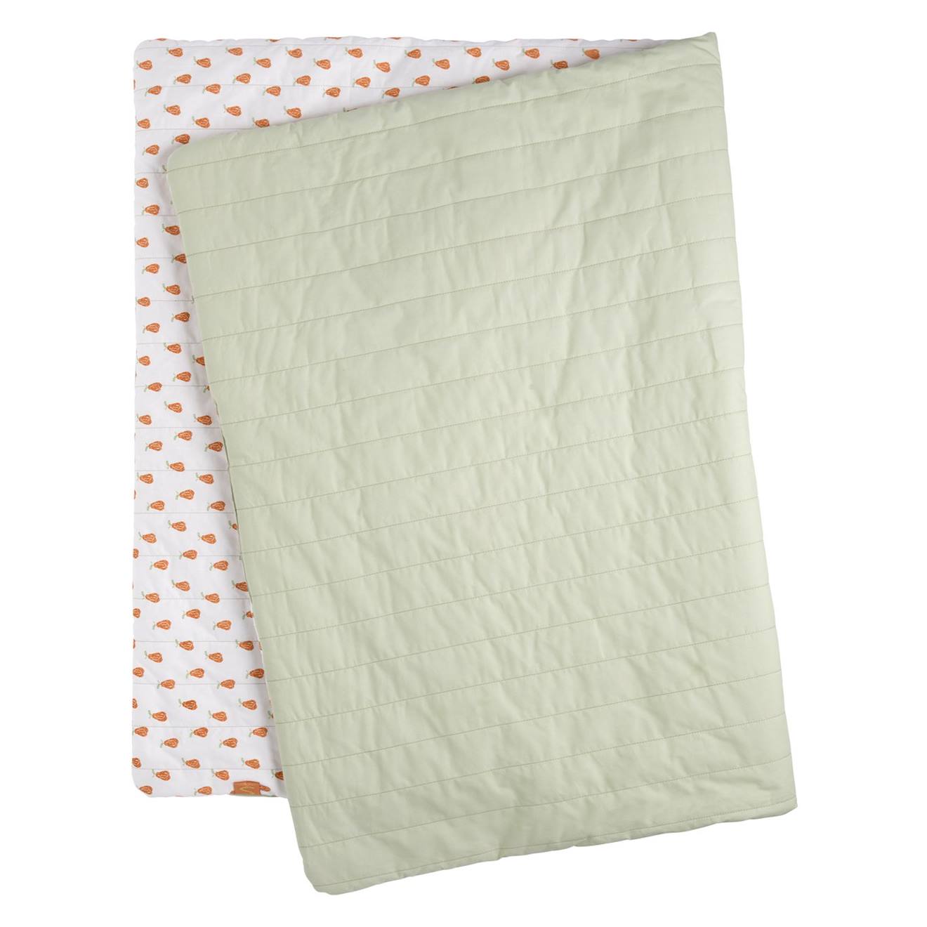 Couvre Lit Bébé En Coton Vert Tilleul