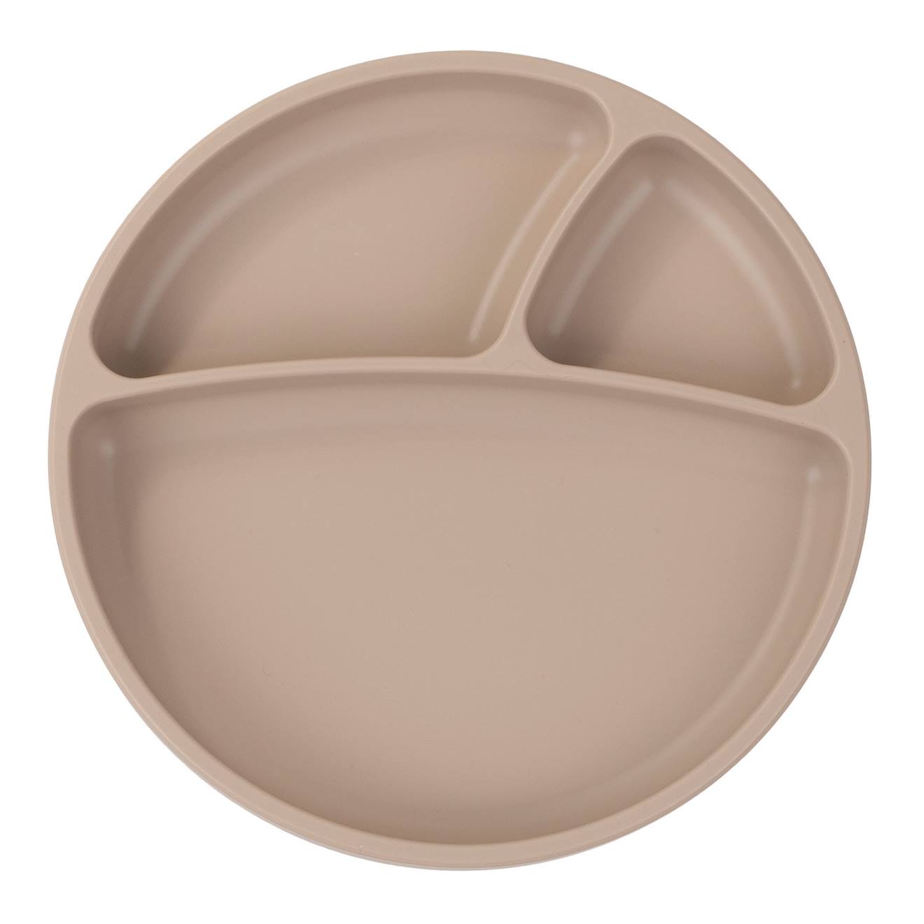 Assiette Bébé À Ventouse En Silicone Nude