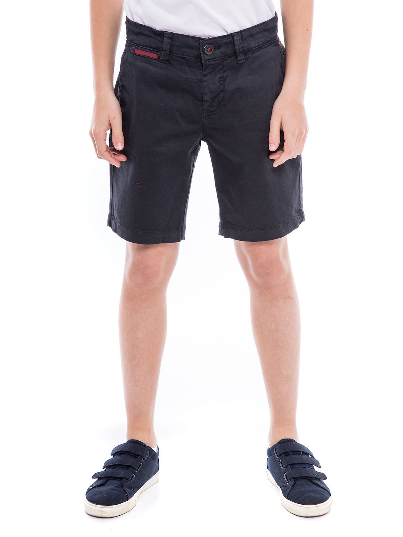 Bermuda Chino Slim Berkley Boy Bleu Marine