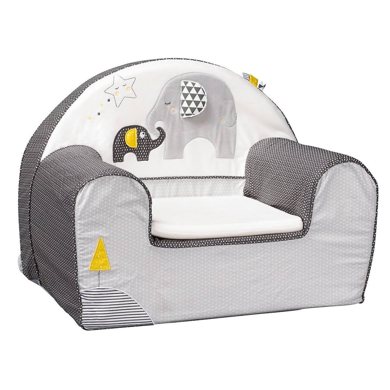 Fauteuil Enfant En Coton Gris