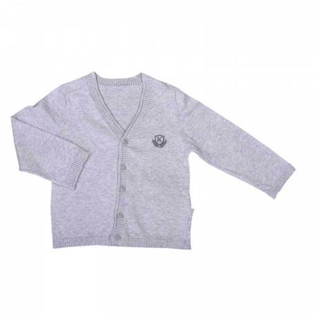 Bébé-Pull, gilet, sweat-Le gilet en  coton biologique kevin