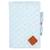Protège carnet de santé en minky Bleu+Camel+Denim+Écru+Gris+Rose+Vert émeraude 1 - vertbaudet enfant 