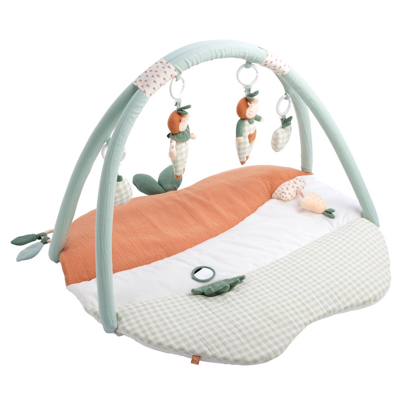 Tapis D'éveil En Velours Vert